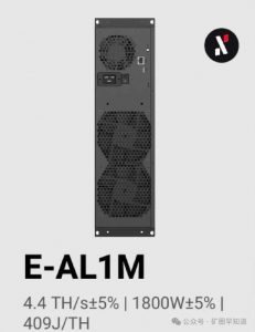 金贝 E-AL1M 矿机测评：高效、静音、优化空间利用的挖矿利器-币圈